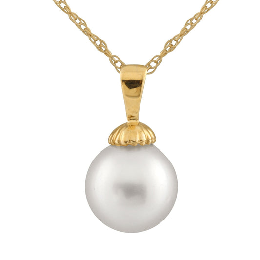 South Sea Pearl Pendant in Gold