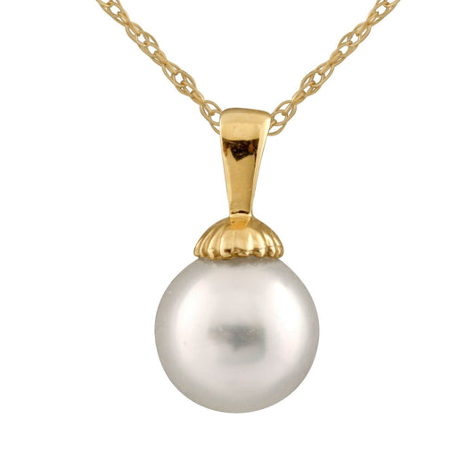 South Sea Pearl Pendant in Gold