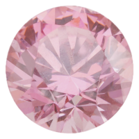 2.5mm Round Pink Tourmaline