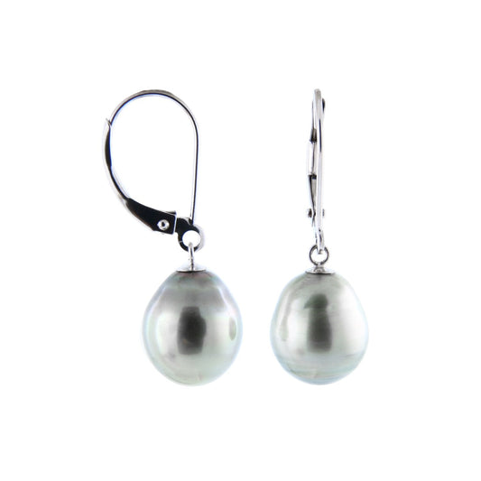 Lustruous Tahitian Pearl Earrings