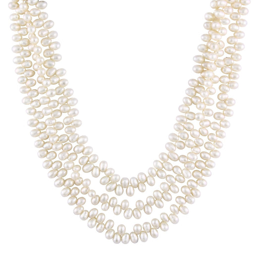 Fabulous Designed Endless Pearl Necklace