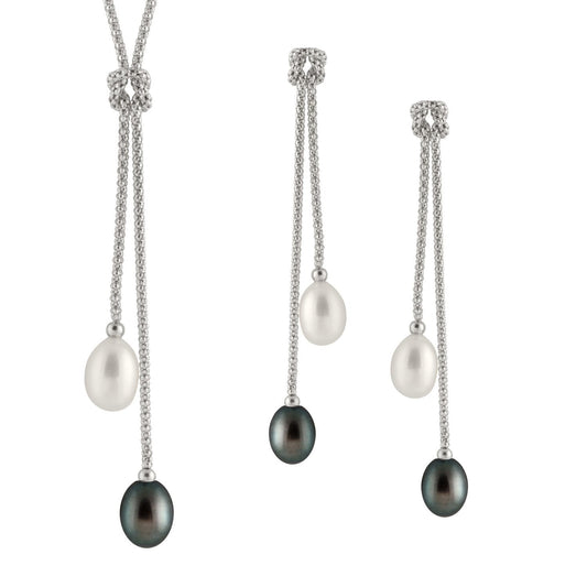 Loveknot Dangling 2 Piece Set